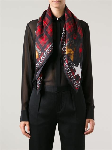 givenchy large silk scarf|givenchy scarf tk maxx.